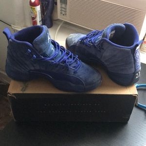 Retro 12 (royal blues)